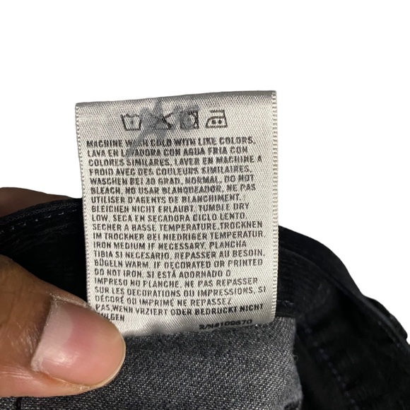 Citizens of Humanity Men's Black SID Straight Leg Corduroy Pants - Picture 9 of 11